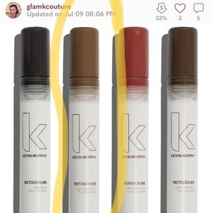 Light Brown Kevin Murphy root spray